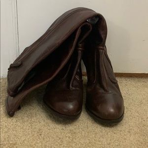 Tall Brown Frye Boots